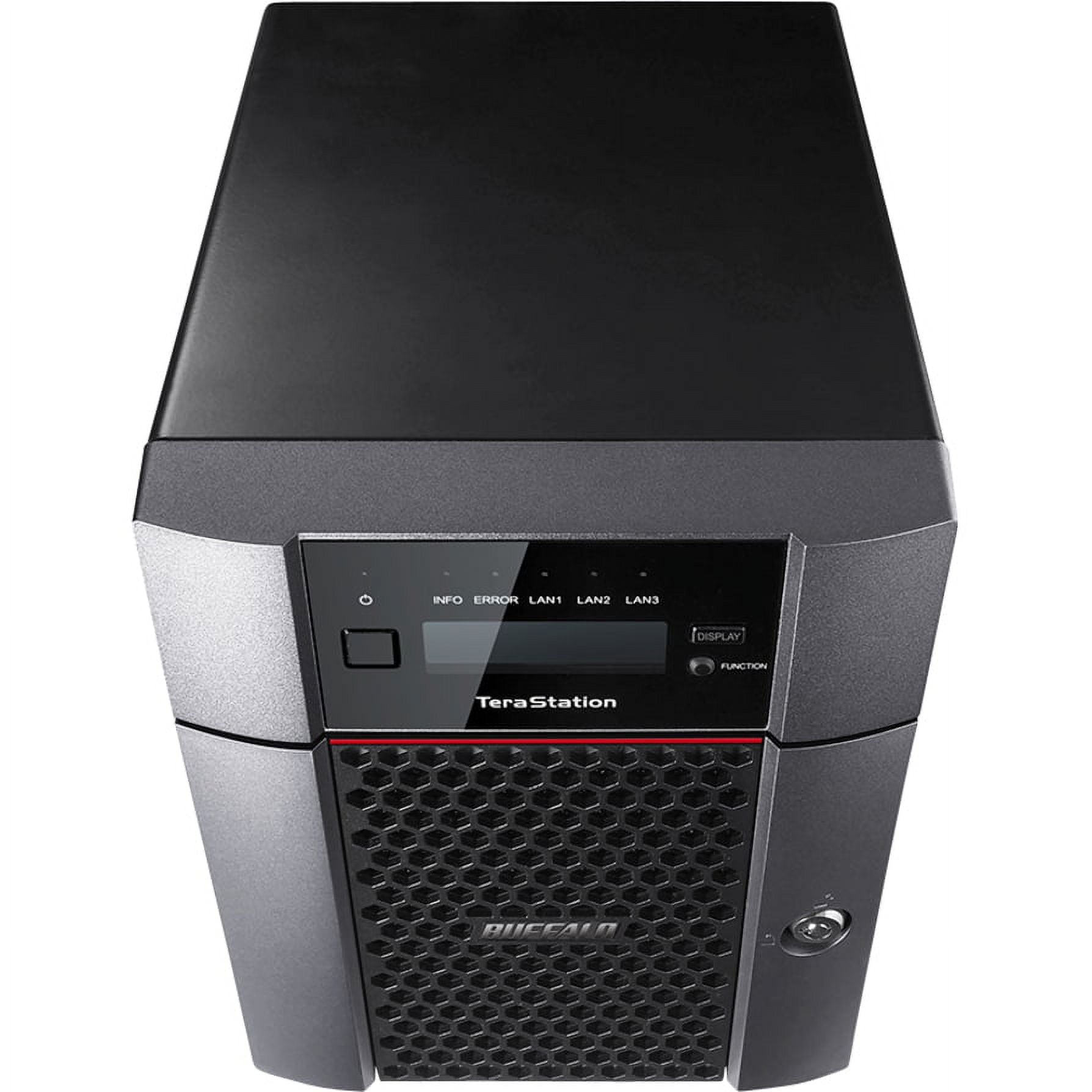 TERASTATION 5410DN NAS 16TB 4X4TB HD 1X10GBE RAID ISCSI - BACKUPMYFILESNOW