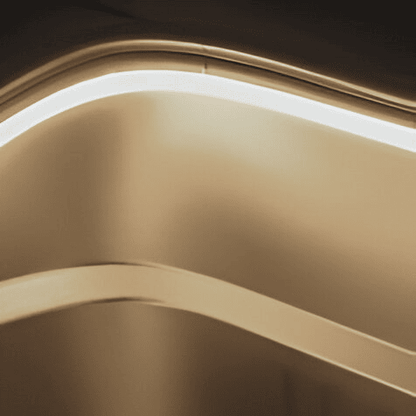 Tesla Model 3 Highland and Model Y Juniper trunk ambient lighting by Tesery, showcasing sleek interior illumination.