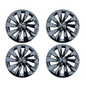 Tesla Model Y Juniper 20-inch Helix Wheel Covers by TESERY showing sleek, modern alloy wheel design with helix pattern.