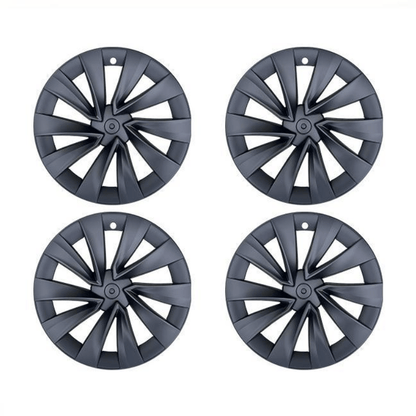 TESERY 20-inch Helix Wheel Covers for Tesla Model Y Juniper, stylish and durable wheel covers with a modern design.