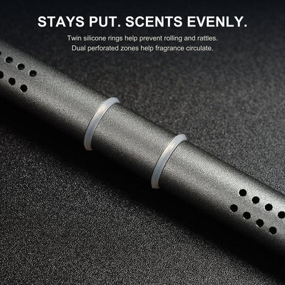 TESERY Car Fragrance Stick for Tesla Model 3 and Y, aromatherapy diffuser with sleek design, enhancing interior scent.