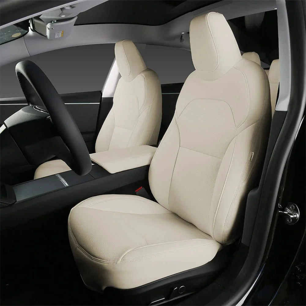 TESERY Leather Seat Covers for Model 3/Y | Clearance Sale | Limited Stock