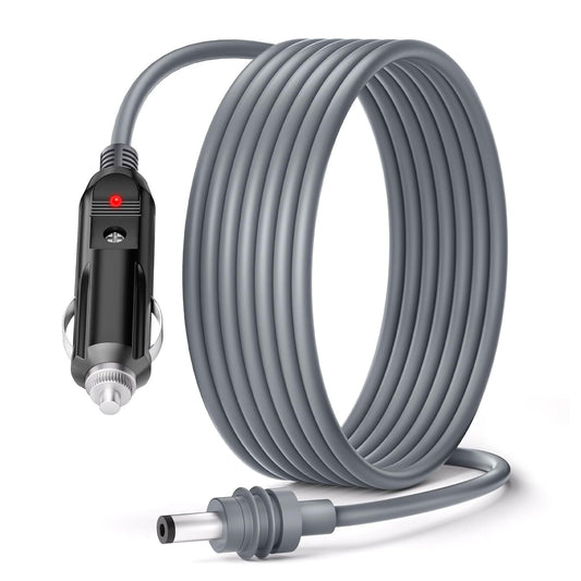 Tesery Starlink Mini car cigarette lighter to DC power cable, 12V-24V, 3m to 10m length, for mobile satellite internet setup