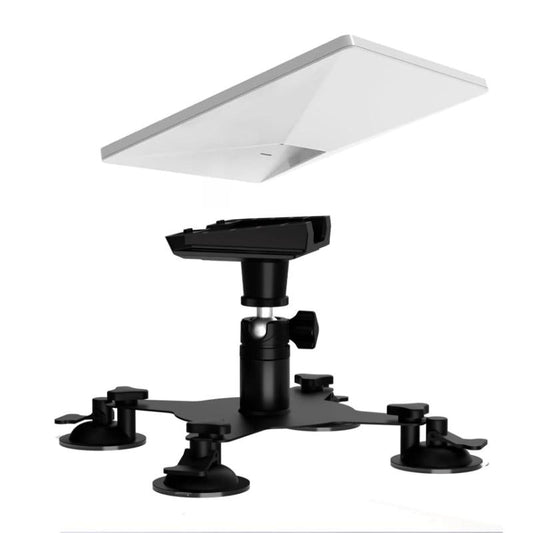 Starlink Mini car roof suction cup mount by Tesery for secure vehicle installation of Starlink internet device