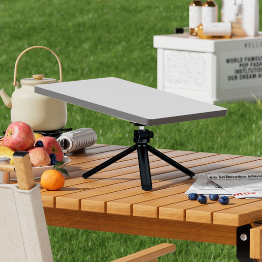 Portable tripod mount for Starlink Mini by Tesery, lightweight and adjustable for stable outdoor satellite internet setup.