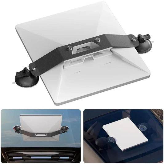Starlink Mini Suction Cup Mount for car window and sunroof, compatible with Tesery official brand, secure and portable internet setup