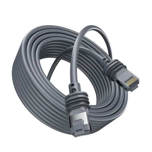 Tesery Starlink LAN extension cable with 26AWG pure copper, IP67 waterproof, 16-40 feet, compatible with Gen2 and Gen3 systems