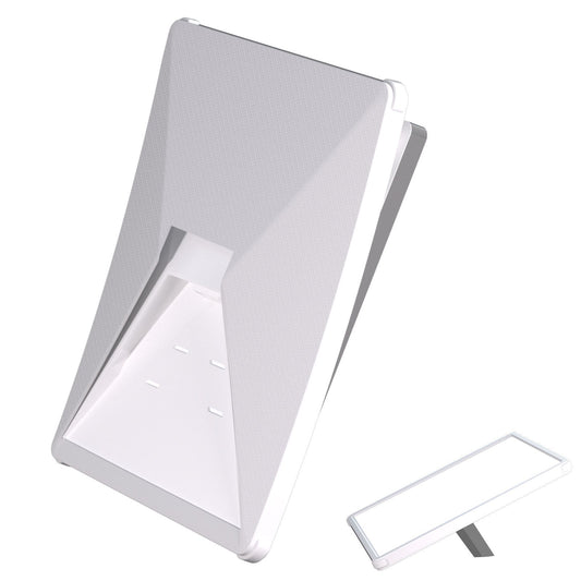 White silicone protective case for Starlink Mini by Tesery, designed to shield and secure the satellite device.