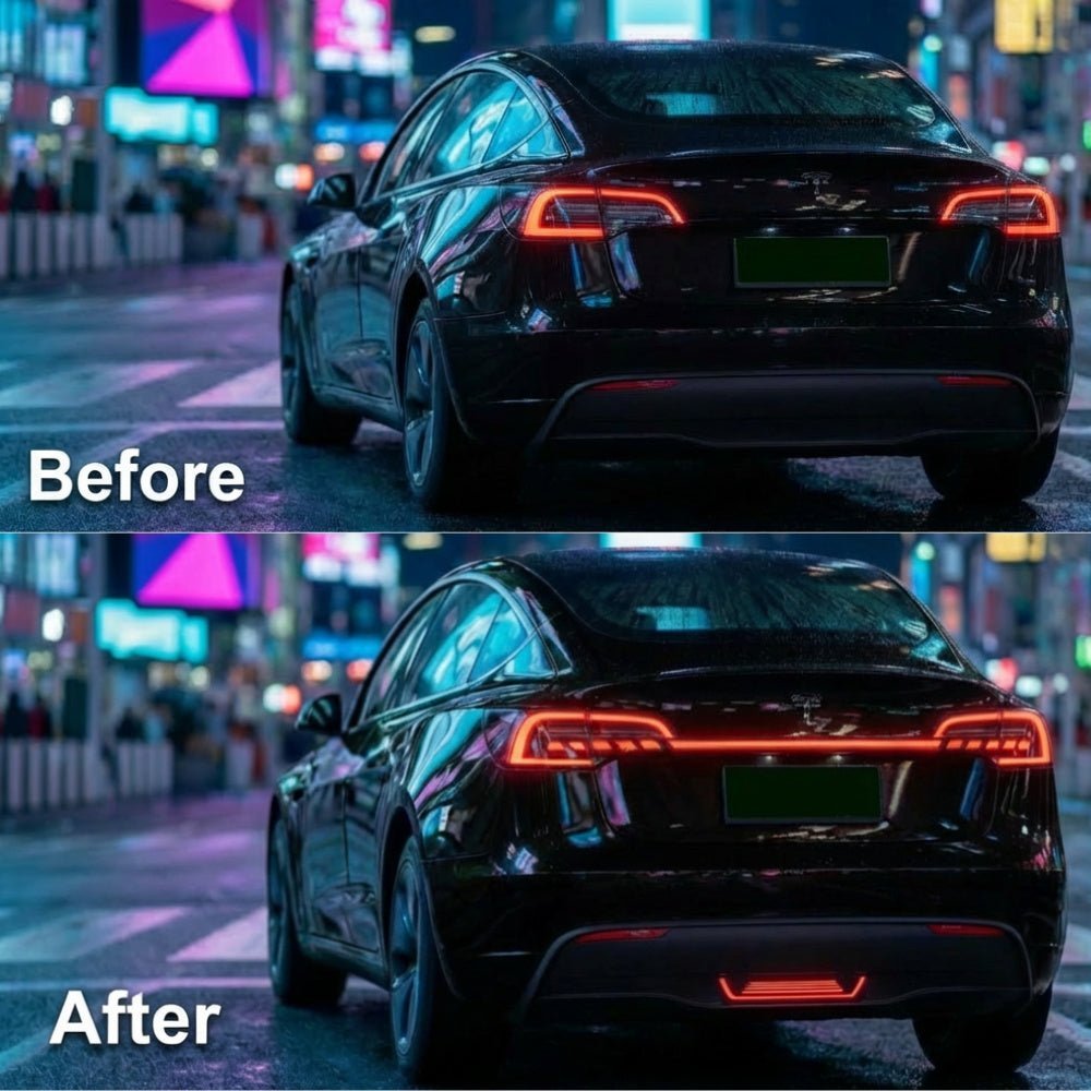 TESERY Starlink Full-Width Strip Taillight for Model 3/Y - BACKUPMYFILESNOW.COM®
