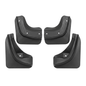 Tesla Model 3 Highland mud flaps made of TPE and PP by Tesery, designed to protect vehicle wheel arches from dirt and debris.