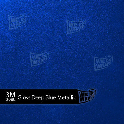 3M Deep Blue Metallic Tesla steering wheel wrap decals for Model X, four-piece full trim kit, by Tesla Emblems.