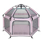 Pop 'N Go Playpen in cosmic gray by The California Beach Company LLC, showing a portable, foldable playpen for babies.