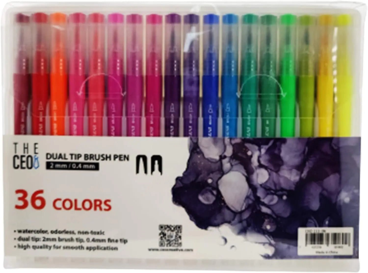THE CEO Art Markers Coloring Dual Brush Pens, Dual Tip Brush Markers Art Pen Set - BACKUPMYFILESNOW