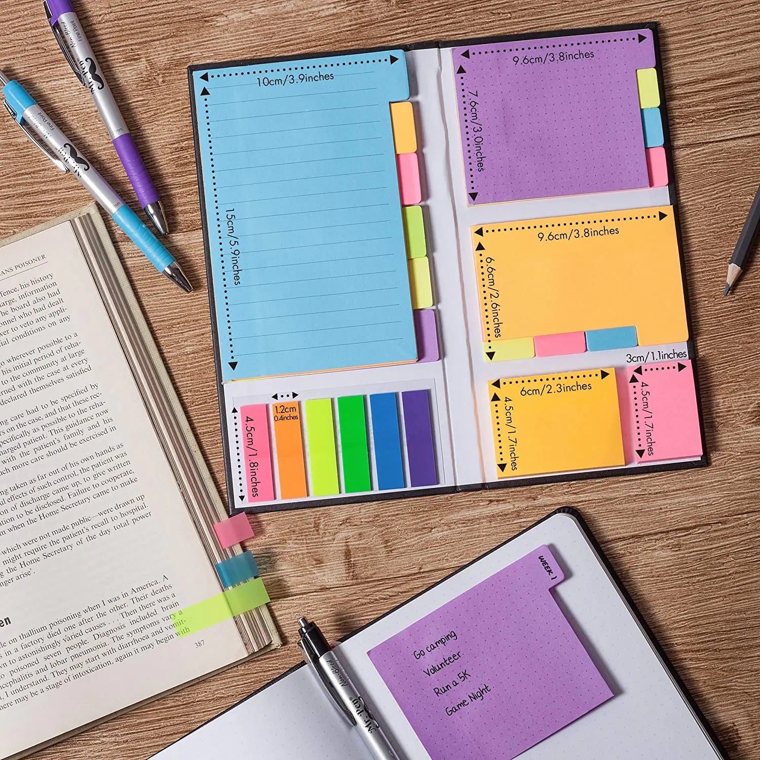 The CEO Sticky Notes Binder Set - BACKUPMYFILESNOW