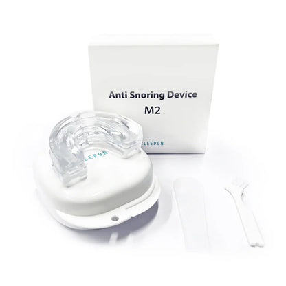 Sleepon Anti-Snoring Device by The Digital Health Store, a compact mouthpiece designed to reduce snoring and improve sleep quality.