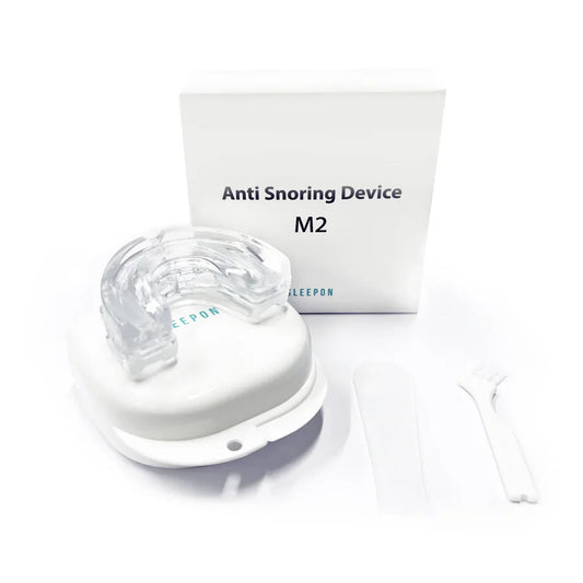 Sleepon Anti-Snoring Device by The Digital Health Store, a compact mouthpiece designed to reduce snoring and improve sleep quality.