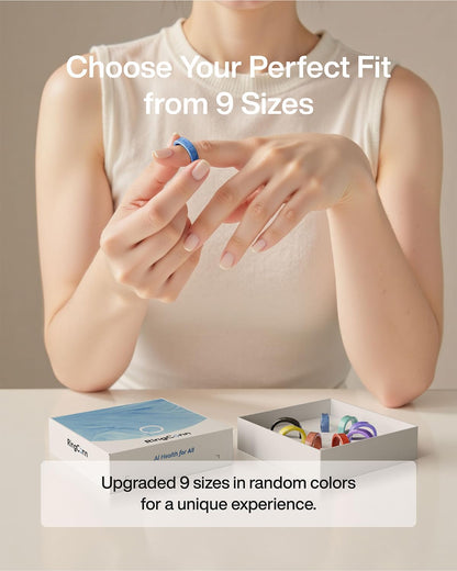 RingConn Gen 2 Air smart ring sizing kit from The Digital Health Store, includes tools to find your perfect ring size.