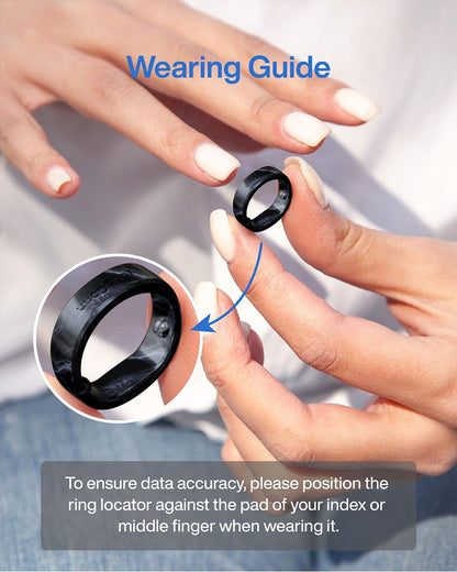 RingConn Gen 2 Air smart ring sizing kit from The Digital Health Store, includes tools to find the perfect ring size.