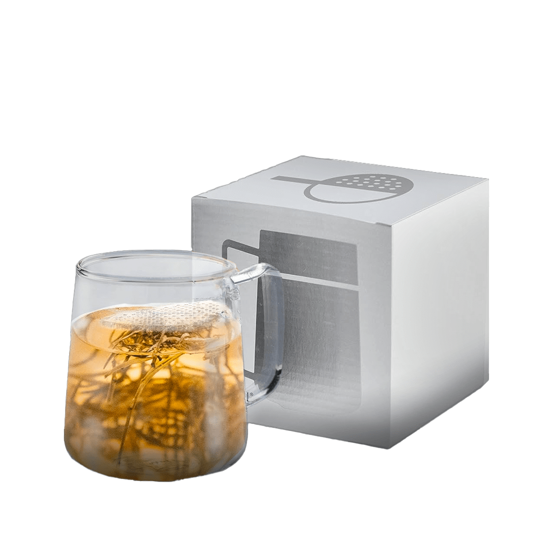 Nepal Tea The WALL® Tea Infuser, stainless steel infuser with a mesh ball design for brewing loose leaf tea.