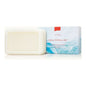 Thymes Aqua Correline bar soap by Pasteur Pharmacy, 7 oz, showcasing the luxurious soap with blue and white packaging.