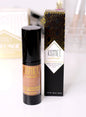 Kismet natural tinted moisturizer with hyaluronic acid, featuring a dark shade, smooth and hydrating skin with a sheer finish.
