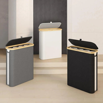 Toilet Paper Storage Basket with Lid Holds 12 Roll Paper Foldable Large Capacity Toilet Paper Holder - BACKUPMYFILESNOW.COM®