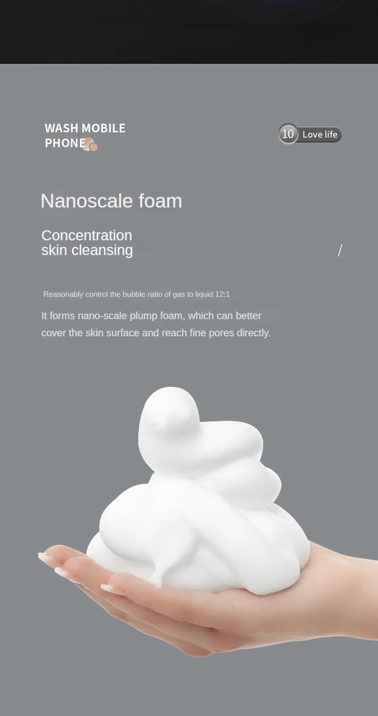 Touchless Automatic Induction Hand Washer Sensor Foam Infrared Sensor Liquid Soap Dispenser With Temperature Digital Display - BACKUPMYFILESNOW