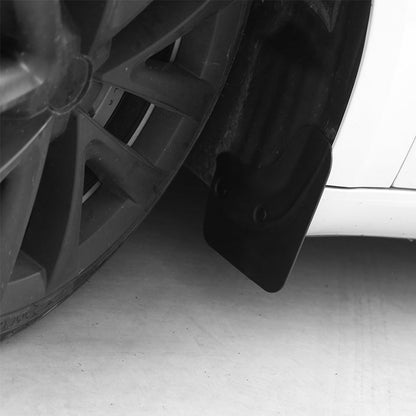 Tesla Model 3 Highland TPE+PP mud flaps by Tesery Official Store, durable splash guards for vehicle protection.
