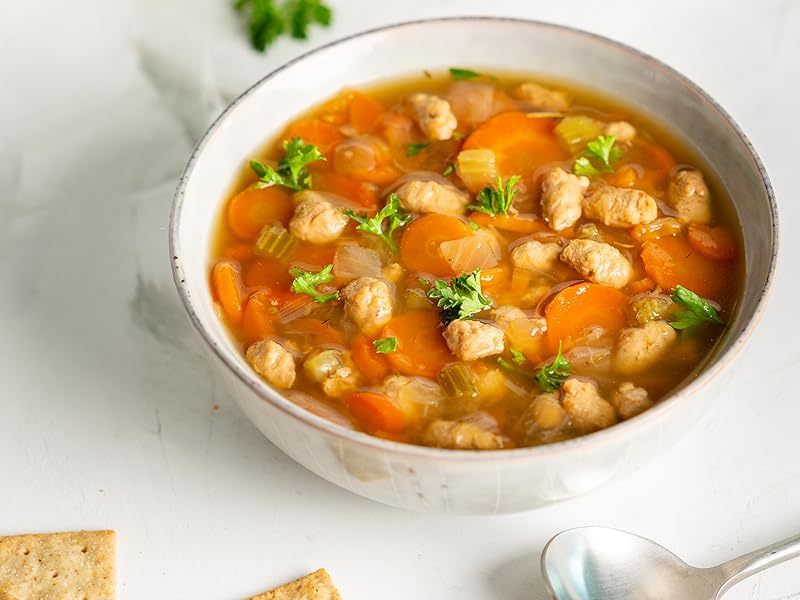 True Primal Roasted Chicken Soup 8 - pack, Ready to eat, Gluten free, Paleo, Pastured chicken, Whole30, AIP, Bone broth - BACKUPMYFILESNOW