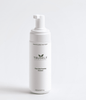 TruSelf Organics Clear Skin Foaming Cleanser in a pump bottle, gentle skincare product for a fresh, clean complexion.