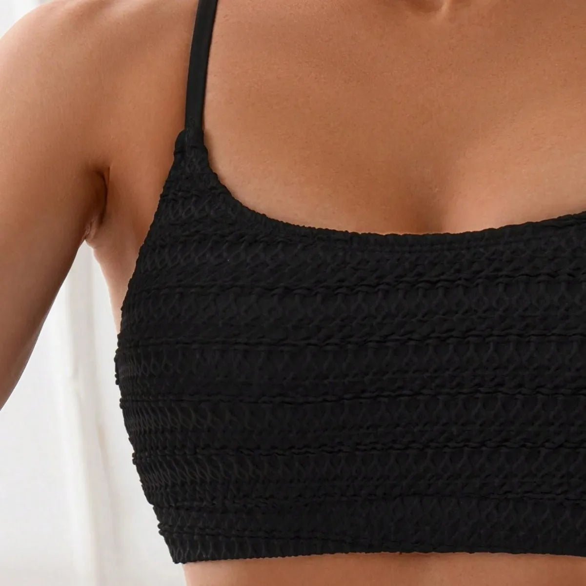 Two - Pieces Women Bikinis Black 2025 Push - Up Padded Bra High Waisted Bikini Set Swimsuit Swimwear Bathing Suit Beachwear Biquini - BACKUPMYFILESNOW.COM®