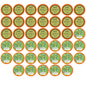 Assorted tea sampler pack for Keurig K-Cup brewers by Two Rivers Coffee, 40 individual tea pods with various flavors.