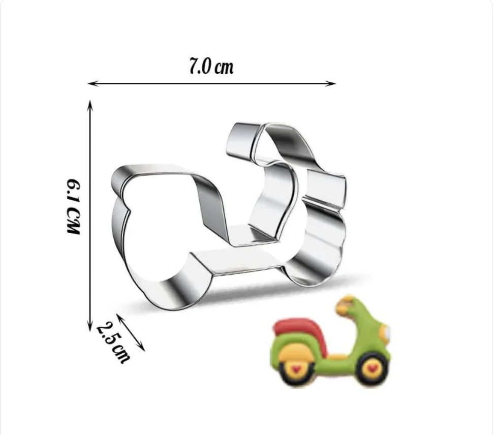Vehicle Shaped Cookie Cutter