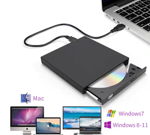 External CD/DVD Burner for Desktop Computers