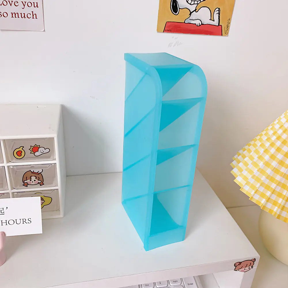 Korean Cute Desktop Storage Organizer with Four Slots