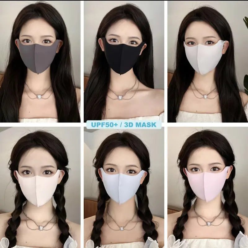 UPF50+ Summer 3D Protective Washable Face Mask - BACKUPMYFILESNOW