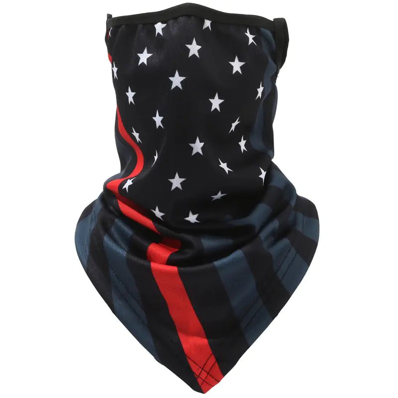 USA Logo Face Mask with Neck Protection for Summer - BACKUPMYFILESNOW