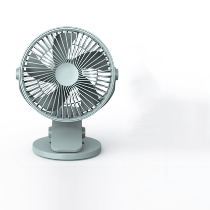 USB Small Fan Large Wind Silent Desktop Pinch Fan Student Dormitory Bed Office Charging Mini Clip Fan Wall Mounted - BACKUPMYFILESNOW.COM®