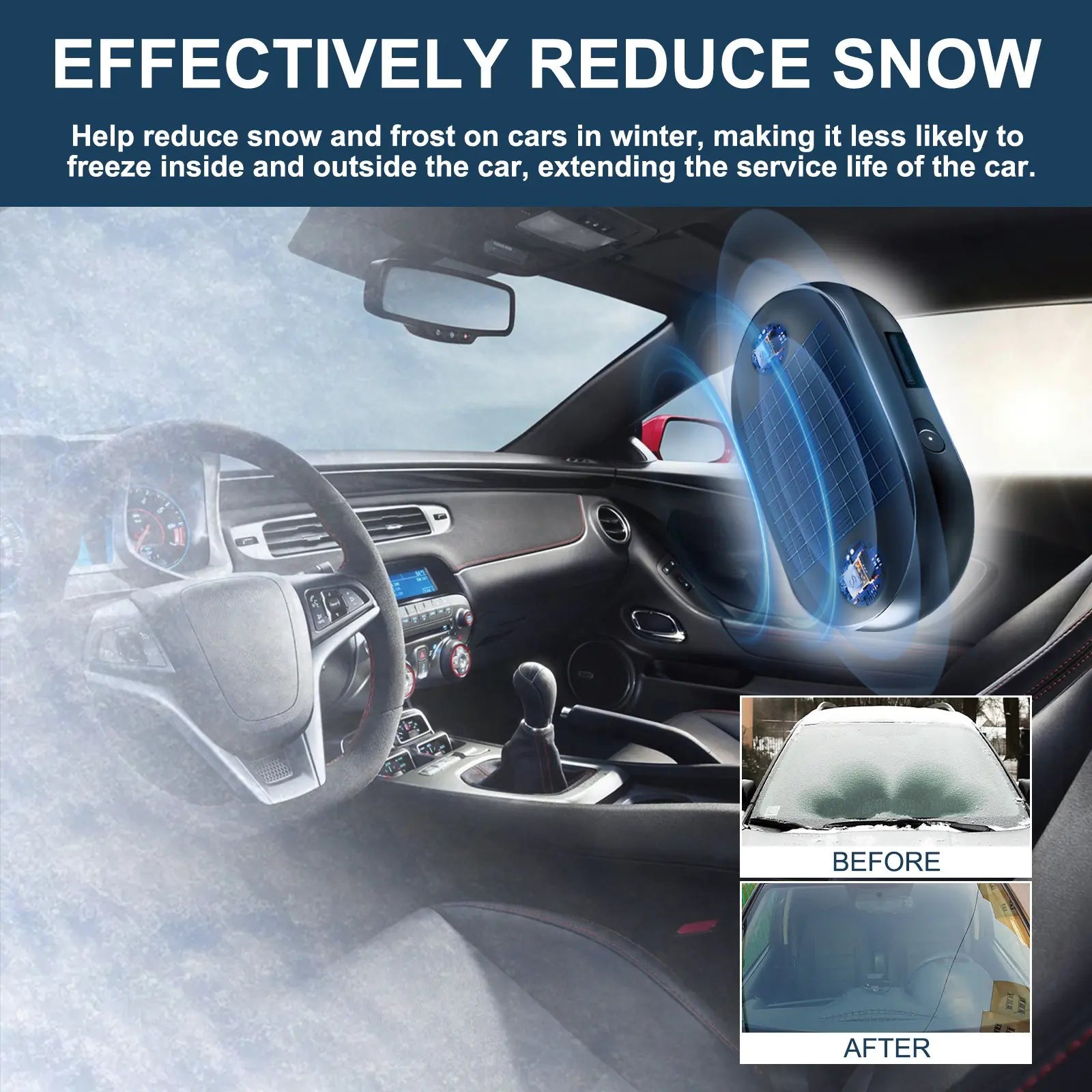Car Snow Remover Portable Deicing Tool