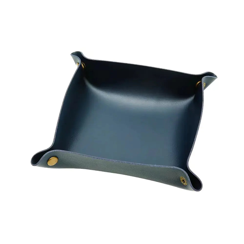 PU Leather Storage Box for Office and Dorm Use