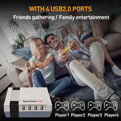 KINHANK Super Console X Cube - 117K Games & Emulators