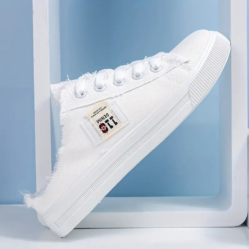 Women's Summer Flat Slip-On Canvas Sneakers