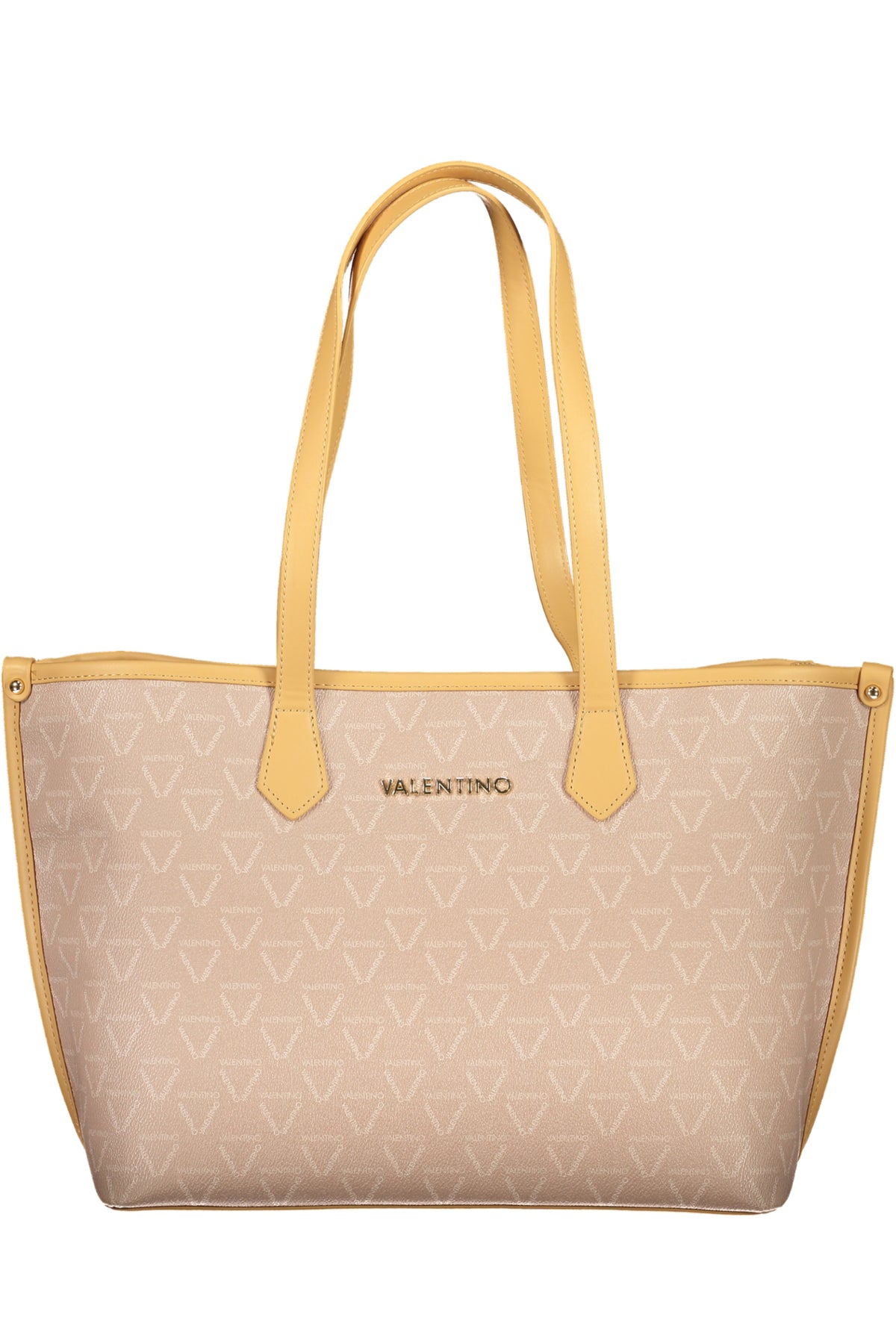 Beige Valentino women's Borse bag with sleek design, leather texture, and minimalist style, perfect for elegant everyday use.