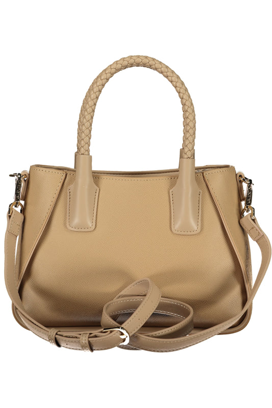 Beige Valentino women's Borse bag with sleek design and elegant leather finish, featuring subtle branding details.