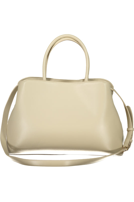 Valentino women's beige Borse bag with sleek design, featuring smooth leather and elegant gold-tone hardware.