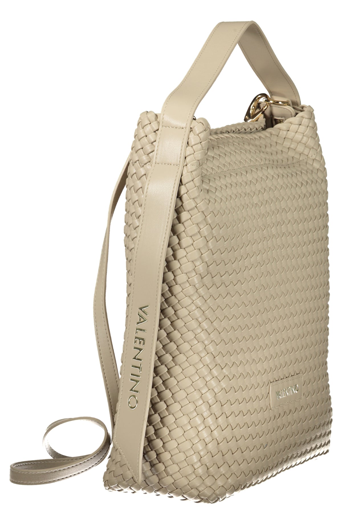 Beige Valentino women's Borse bag with sleek design and subtle Valentino branding, displayed on a neutral background.