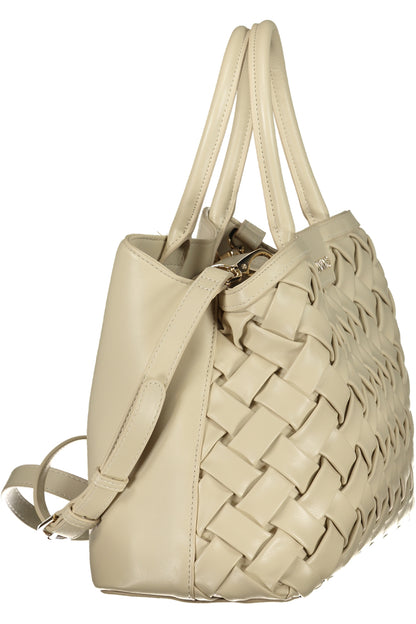 Beige Valentino women's Borse bag with sleek design and subtle Valentino logo, displayed against a neutral background.