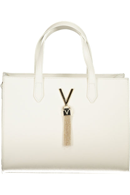 White Valentino women's bag featuring elegant design, with a sleek shape and premium leather finish, ideal for stylish everyday use.