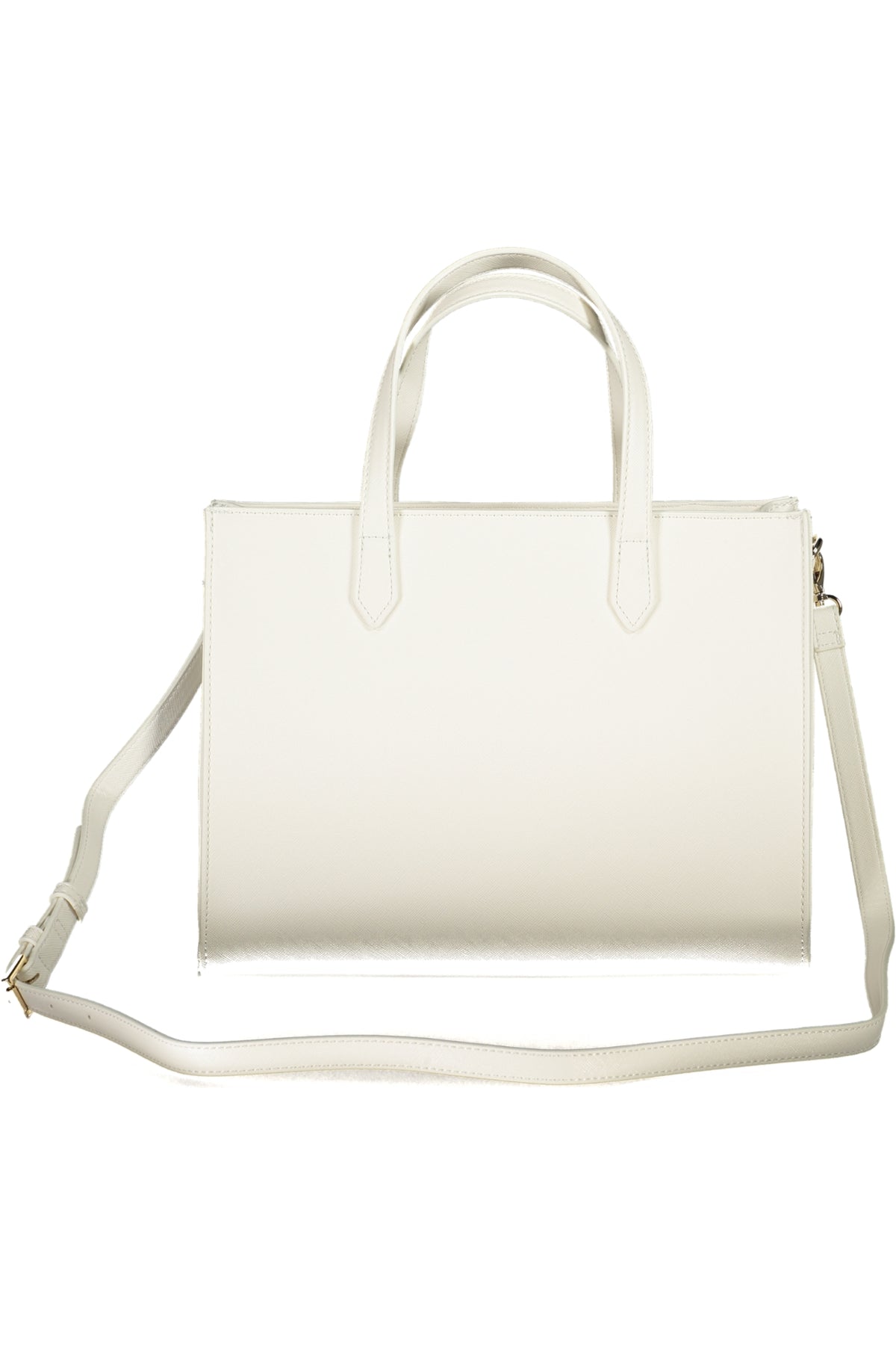 White Valentino women's bag from the Borse collection, featuring sleek design and elegant craftsmanship.