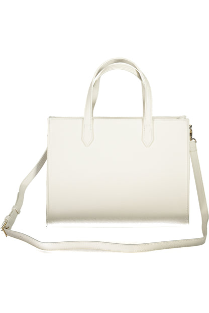 White Valentino women's bag from the Borse collection, featuring sleek design and elegant craftsmanship.